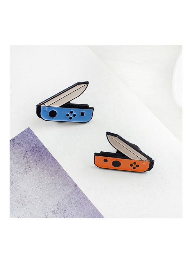 Handle Knives Shell Shape Brooch Pin Badge - Image 3