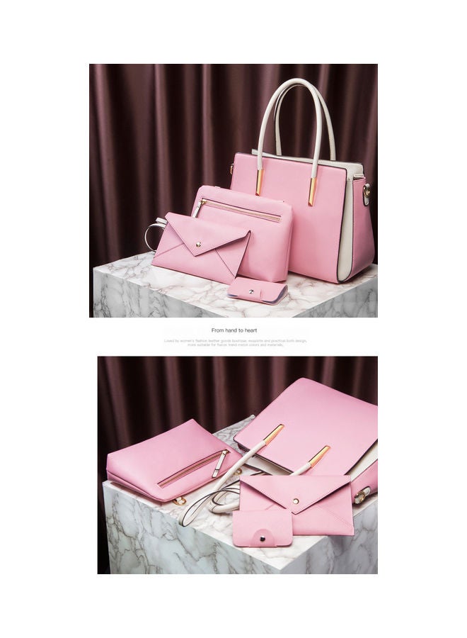 Beauenty 3-Piece One-Shoulder Bag Pink  - Image 1
