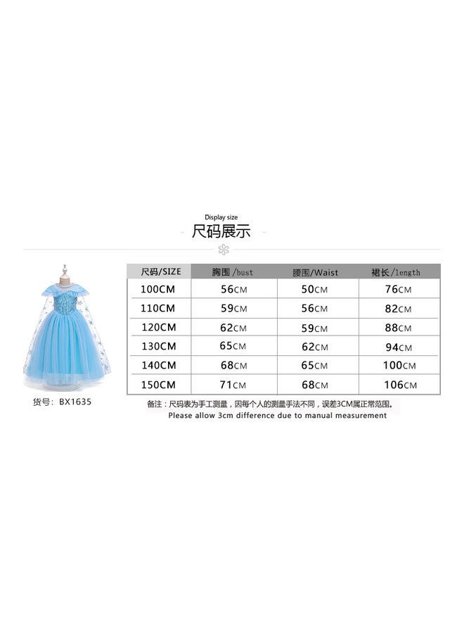 XiuWoo Cosplay Princess Costume 130cm - Image 4