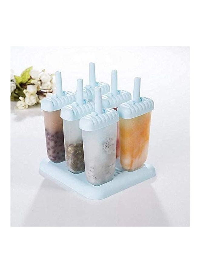 XiuWoo Set Of 6  Mold Blue/White  - Image 1