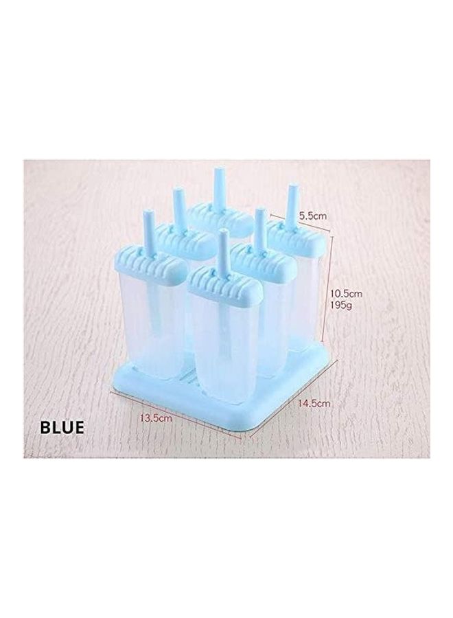 XiuWoo Set Of 6  Mold Blue/White  - Image 3