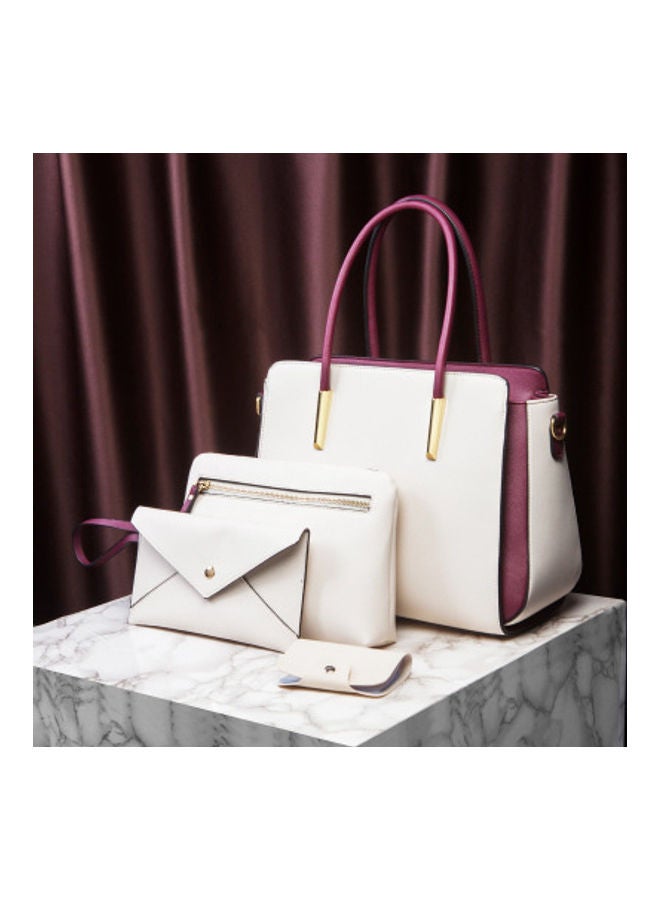 Beauenty 3-Piece One-Shoulder Bag White  - Image 1