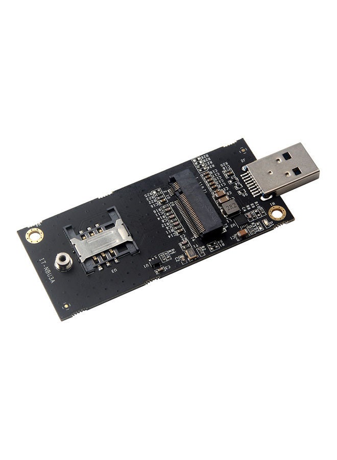 M.2 NGFF To USB3.0 Adapter Card Black - Image 3