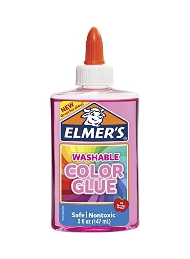 ELMER'S Washable Translucent Colour Glue Pink