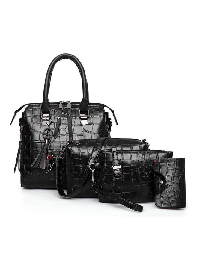 Beauenty 4-Piece One-Shoulder Bag Black  - Image 1