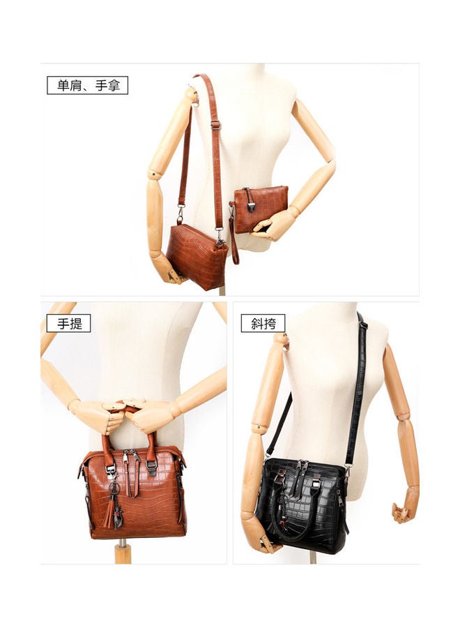 Beauenty 4-Piece One-Shoulder Bag Black  - Image 2