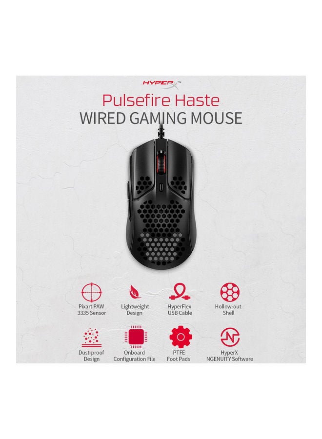 HyperX Pulsefire Haste Gaming Mouse Black