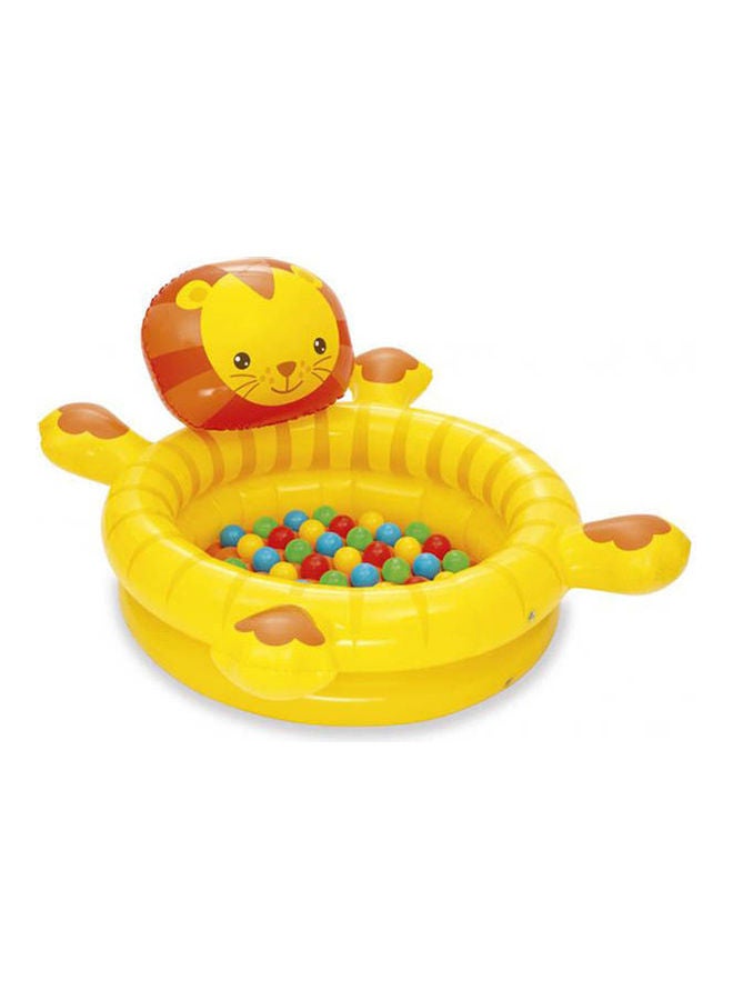 Bestway Inflatable Lion With 50 Balls 111x98x61.5cm  - Image 2