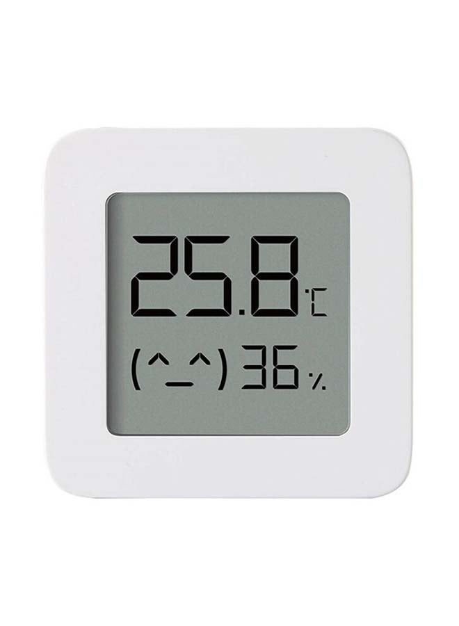 Xiaomi - Mi Temperature And Humidity Monitor 2, Smart Digital Thermometer White 43x43x12.5mm - Image 1