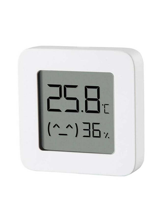 Xiaomi - Mi Temperature And Humidity Monitor 2, Smart Digital Thermometer White 43x43x12.5mm - Image 1