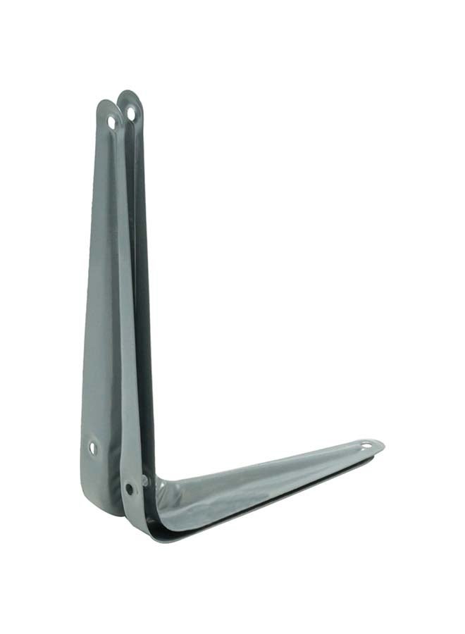 Homesmiths Shelf Bracket grey 5 X 6inch - Image 2