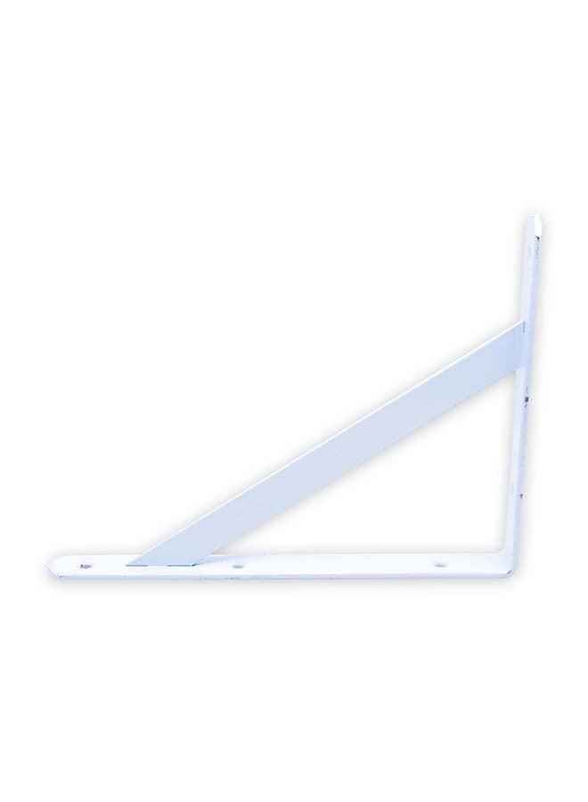 Homesmiths Shelf Bracket white 30 X 22 X 3cm  - Image 1