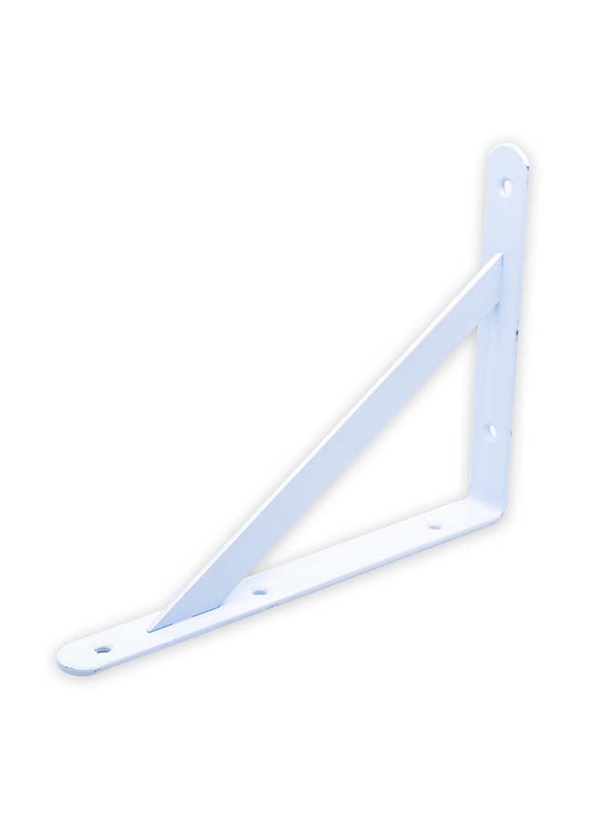 Homesmiths Shelf Bracket white 30 X 22 X 3cm  - Image 2