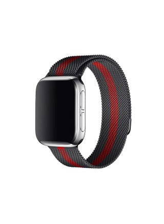 Replacement Band For Apple iWatch All Series BLACK/RED - v1615450870/N45072571A_1