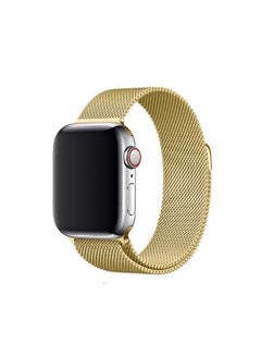 Replacement Band For Apple iWatch All Series Champaign Gold