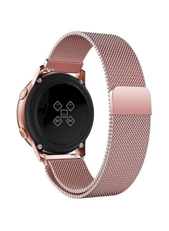 Mesh Replacement Band For Samsung Galaxy Active 2 Rose Powder
