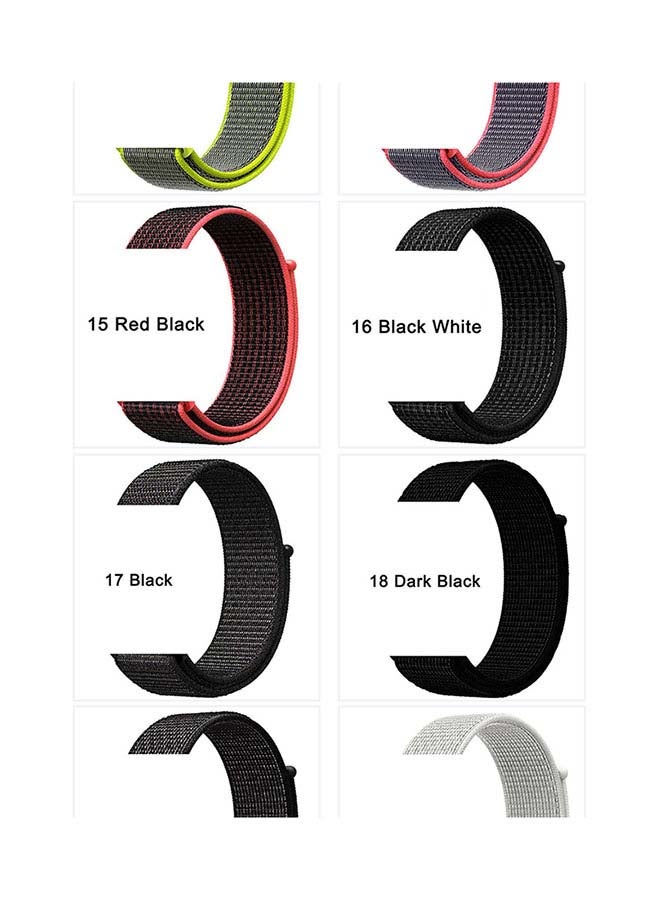 Generic - Nylon Sport Replacement Band For Apple Watch All Series Dark Green - Image 1