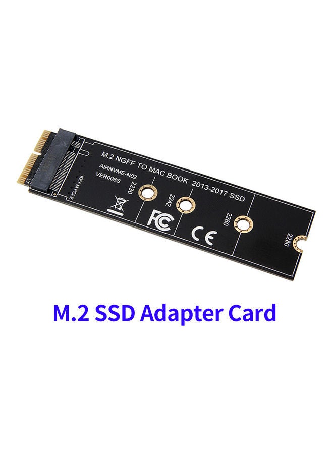 M.2 NVME SSD Convert Adapter Card Black - Image 5