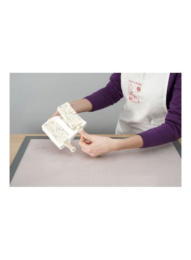 XiuWoo Set Of 100 Easy Wooden Sticks For Ice Cream Bars Brown - Image 2