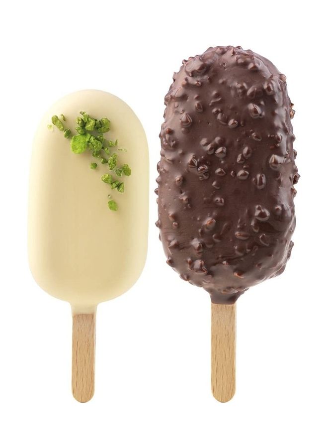 XiuWoo Set Of 100 Easy Wooden Sticks For Ice Cream Bars Brown - Image 5