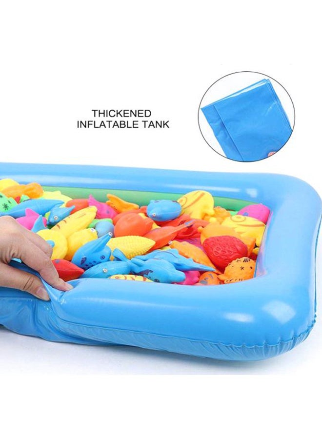 بيوينتي لعبة صيد السمك المغناطيسية مع حوض سباحة قابل للنفخ - Image 3