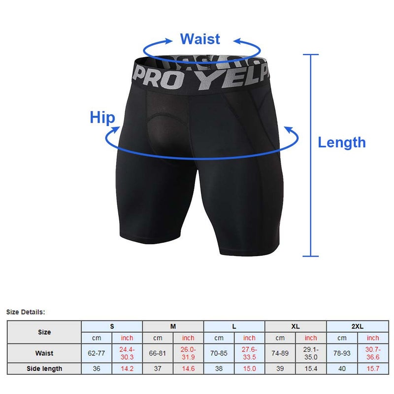 Generic - Breathable Gym Running Workout Activewear Shorts Blue - Image 1