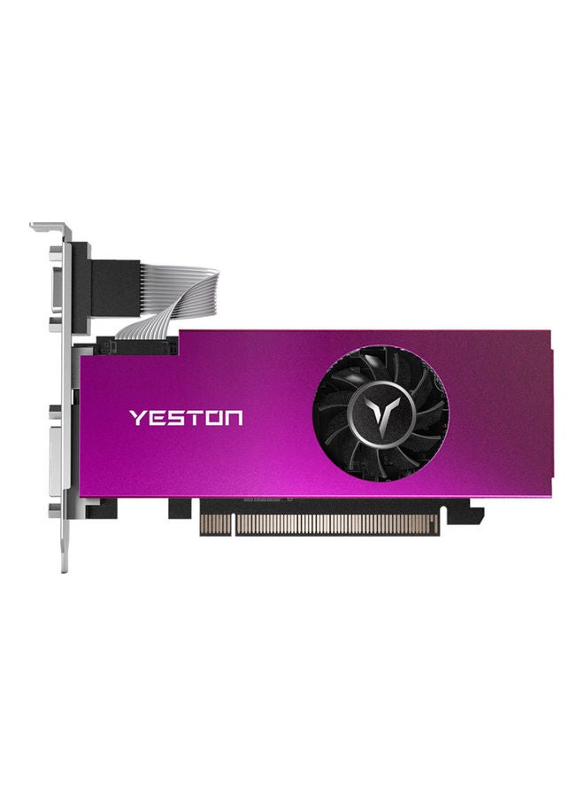 yeston RX550-4G D5 LP Graphics Cards Radeon Chill 4GB Memory Pink  - Image 1