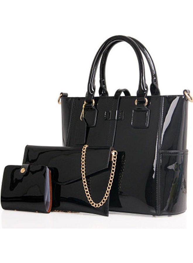 Beauenty 3-Piece One-Shoulder Bag Black  - Image 1