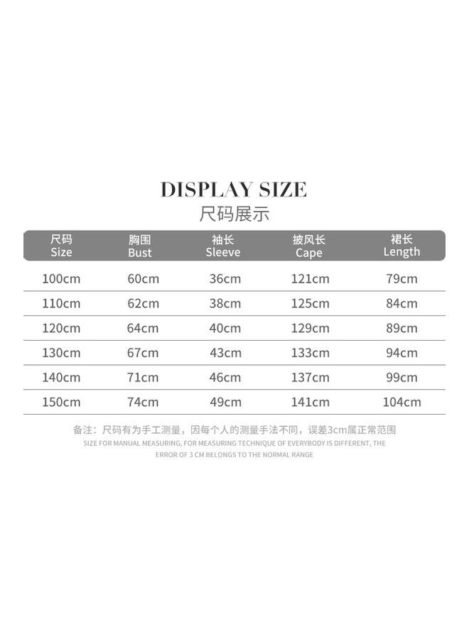 XiuWoo Cosplay Princess Costume 100cm - Image 5