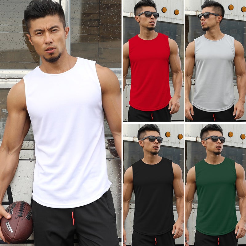 Quick Dry Sport Vest Light Grey  - Image 2