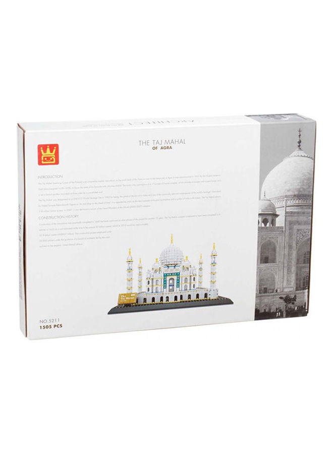 wange 5211 Taj Mahal Shaped Building Sets 1505 Pieces 3_years - Image 1