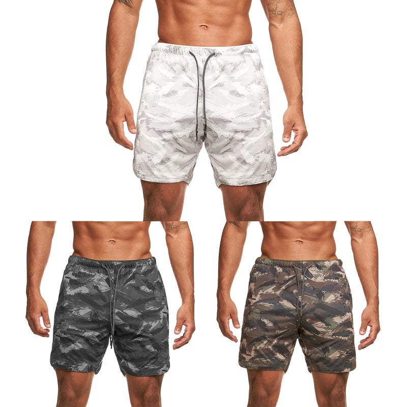 Breathable Gym Running Workout Activewear White  - Image 2