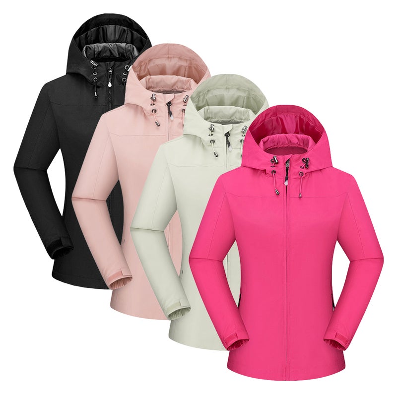 4-Piece Mountain Waterproof Shell Ski Jacket Set Multicolour  - Image 1