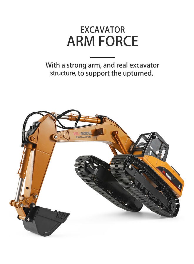 WLtoys - 1:16 Scale Remote Control Excavator Toy - Image 1