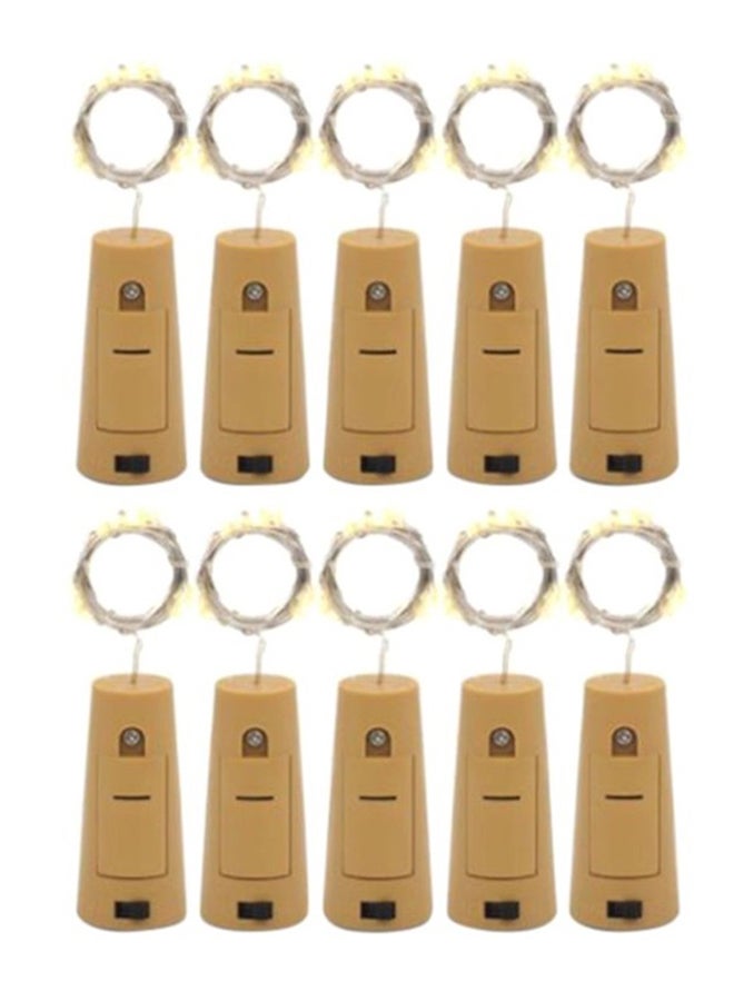 Beauenty 10-Piece Bottle Light Set Multicolour - Image 1