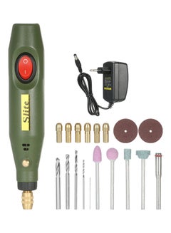 Portable Power Rotary Tool Kit Mini Electric Grinder Multicolour