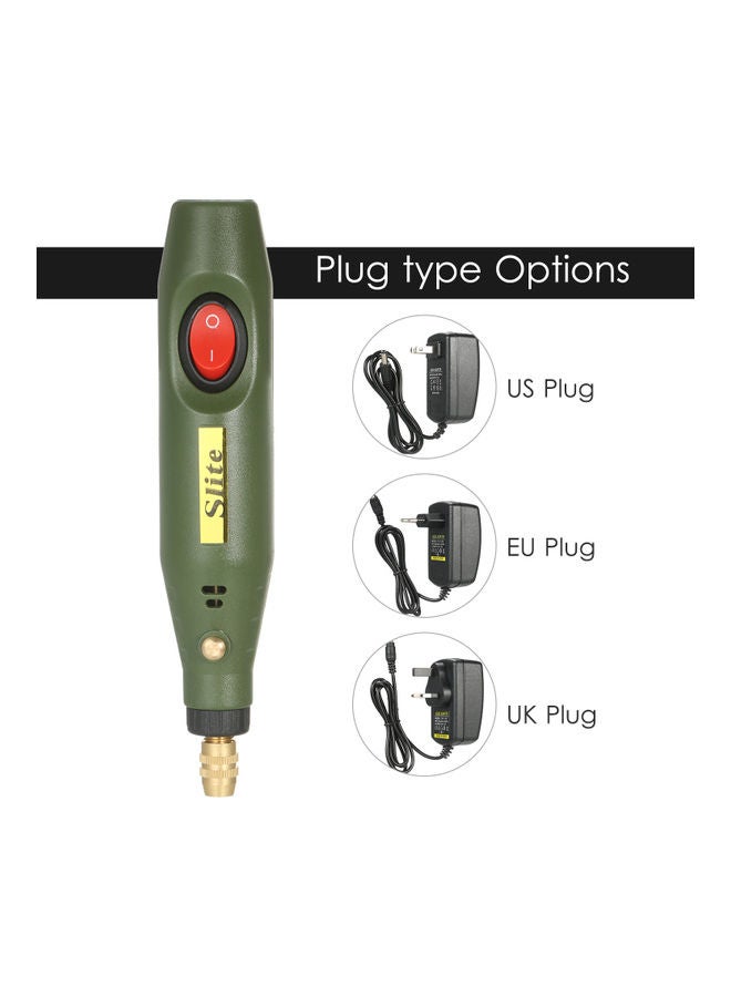 Generic - Portable Power Rotary Tool Kit Mini Electric Grinder Multicolour - Image 1