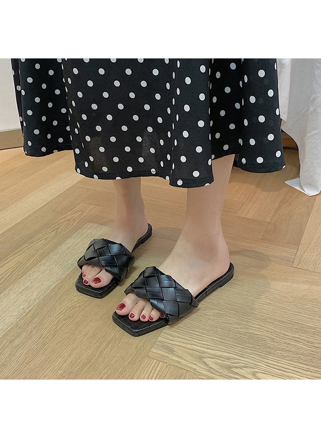 Comfy Slippers Black - Image 3