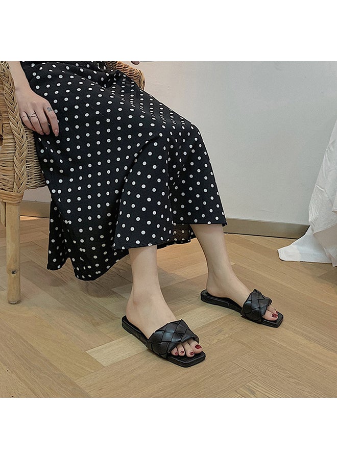 Comfy Slippers Black - Image 5