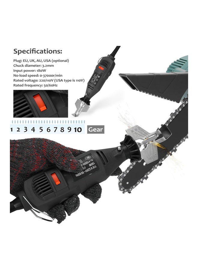 Generic - Handheld Mini Electric Grinding Tool Black - Image 1