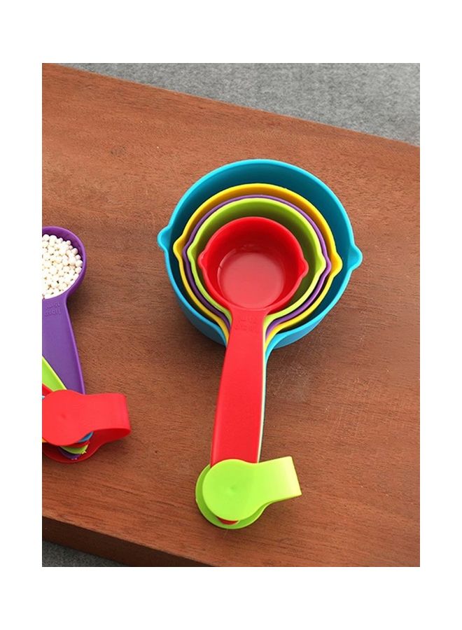 Ten Piece Measuring Spoon Multicolour 17.8x10x5.1cm  - Image 4
