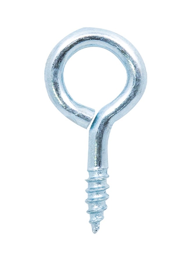 Homesmiths Galvanized Iron Eye Screw Hook Silver  - Image 2