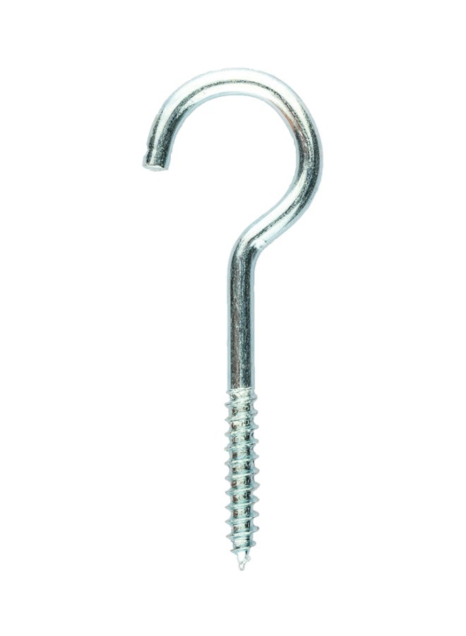 Homesmiths 5-Piece G.I Screw Hook Silver - Image 2