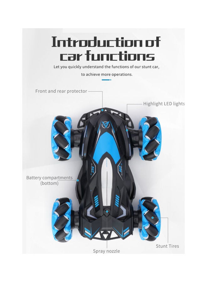 Drift Spray RC Stunt Car With Watch Sense Control - Image 2