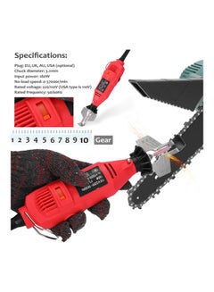 Generic Handheld Mini Electric Grinding Tool Red  - Image 3