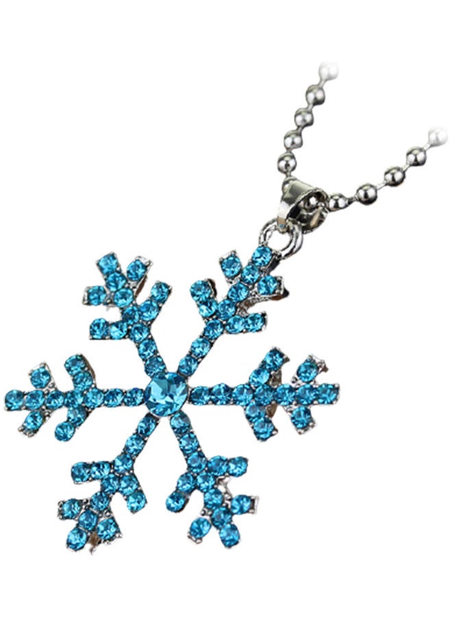 Snowflake Shaped Necklace - Image 1