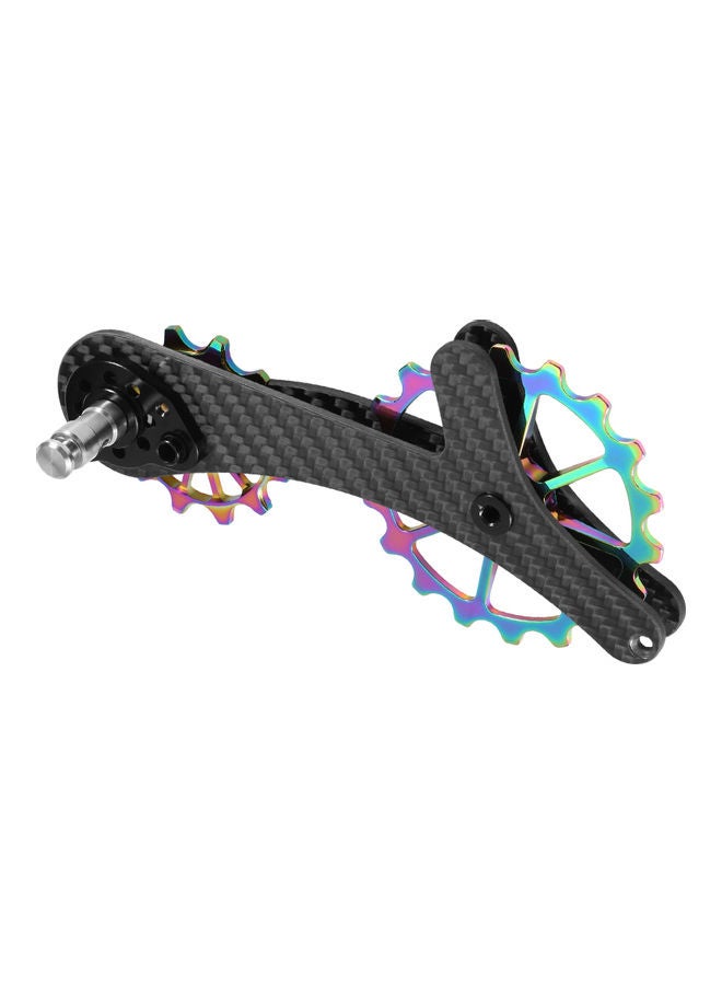 Generic 18T Carbon Fiber Rear Derailleurs Guide Bike Ceramic Bearing Jockey Pulley Wheel Set - Image 1