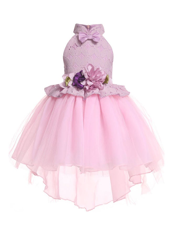 JOLLY Mesh Bubble Princess Dress Pink  - Image 2