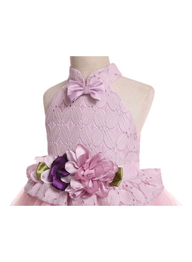 JOLLY Mesh Bubble Princess Dress Pink  - Image 4