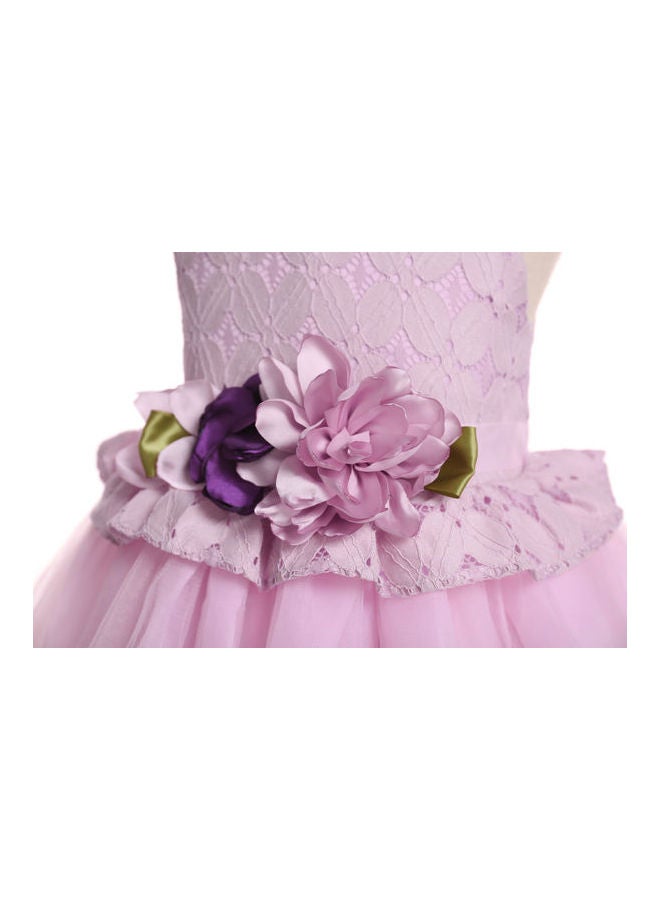JOLLY Mesh Bubble Princess Dress Pink  - Image 5